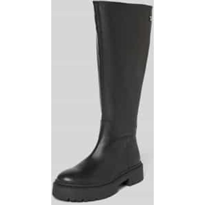 Steve Madden Galina Boots Black Leather Taglia: 37 | Stivali Outlet | Donna | Nero