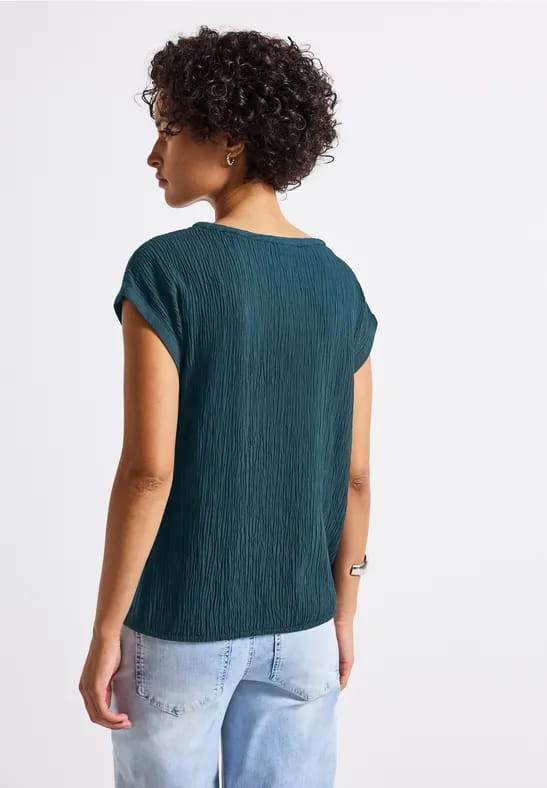 Blouse shirt met tape details
