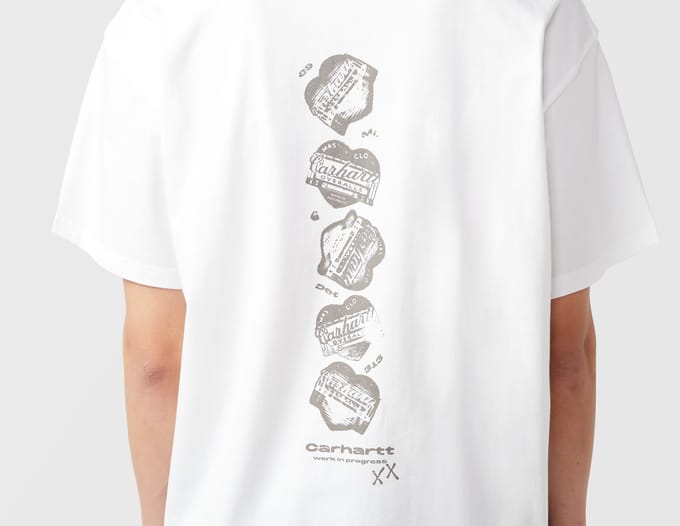 Carhartt WIP Garble T-Shirt, wit