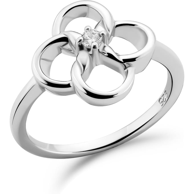 Orphelia Dames 925 Sterling Zilveren Ring - Zilver ZR-7472