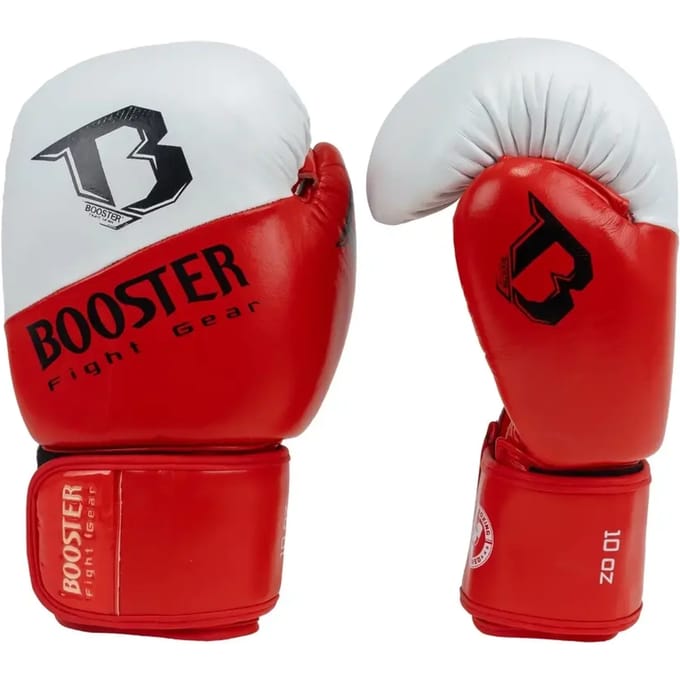 Booster Bokshandschoenen - Thunder Series 3 - Rood / Wit 16 oz