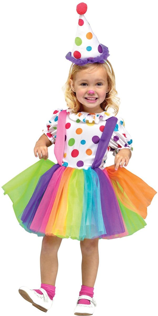 Stippen Clown Kinderkostuum - Bosdier Carnaval Halloween