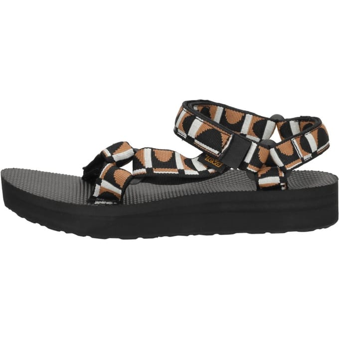 Teva W Midform Universal - Dames Sandalen - Zwart/Bruin - Maat 41