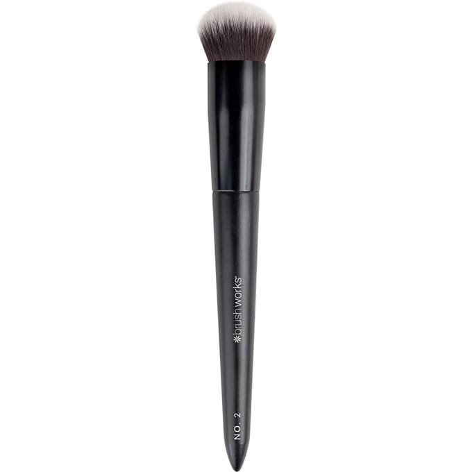 brushworks No. 2 Buffing Foundation Brush