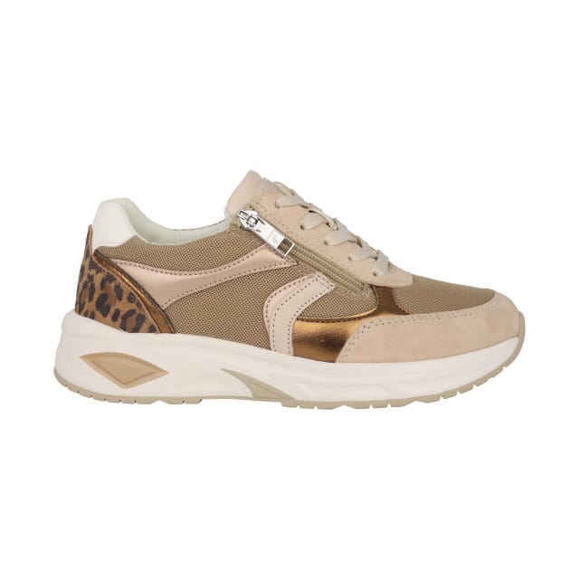 Waldläufer H-Jill - dames sneaker - Beige - maat 38 (EU) 5 (UK)