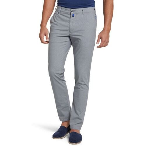 Meyer Broek M5 Fit Organic Cotton Subtle Fine Check Pattern Grijs / male