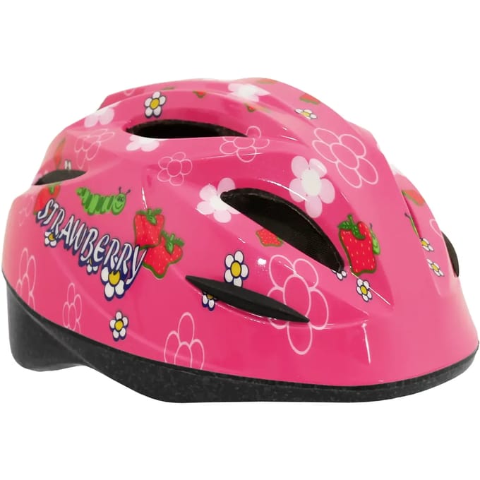 Stadshelm voor kinderen Massi Strawberry