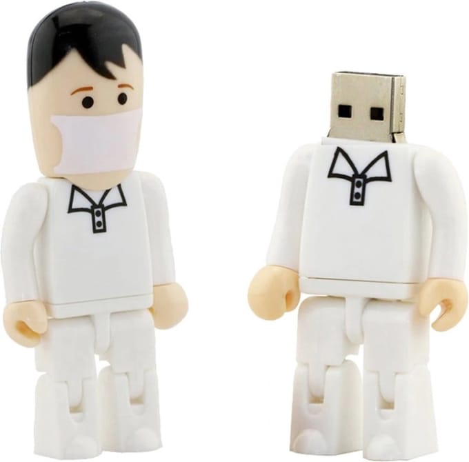 Tandarts dokter usb stick 128GB 3.0 -1 jaar garantie - A graden klasse chip