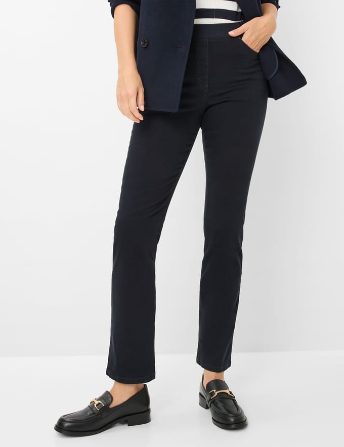 Raphaela by Brax Dames Broek  Style PAMINA NAVY, donkerblauw, maat 40K