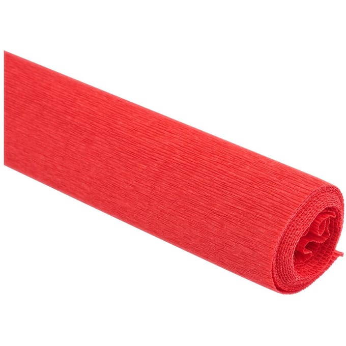 Bloemist crêpepapier, kleurecht - Rood