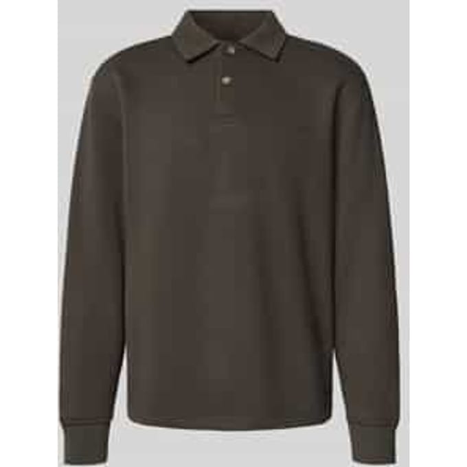 Regular fit sweatshirt van puur katoen
