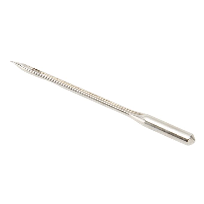10 pièces Aiguilles de Machine à Coudre Acier Haute Résistance 6,5 cm Ensemble d'Aiguilles pour Machine à Broder Usage Domestique beige