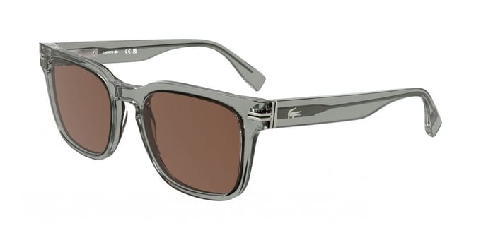 Lacoste L6065S N Transparent light grey 54/20/145 MAN Zonnebrillen