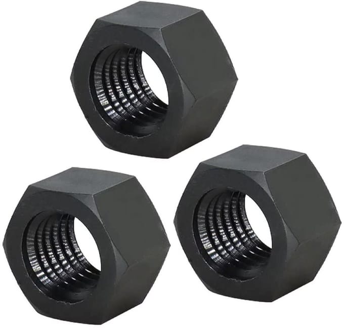 Zwarte nylon hex moeren M3 - 100 stuks - Duurzaam, lichtgewicht en corrosiebestendig