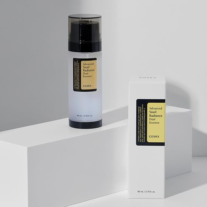 COSRX – Advanced Snail Radiance Dual Essence – 80 ml