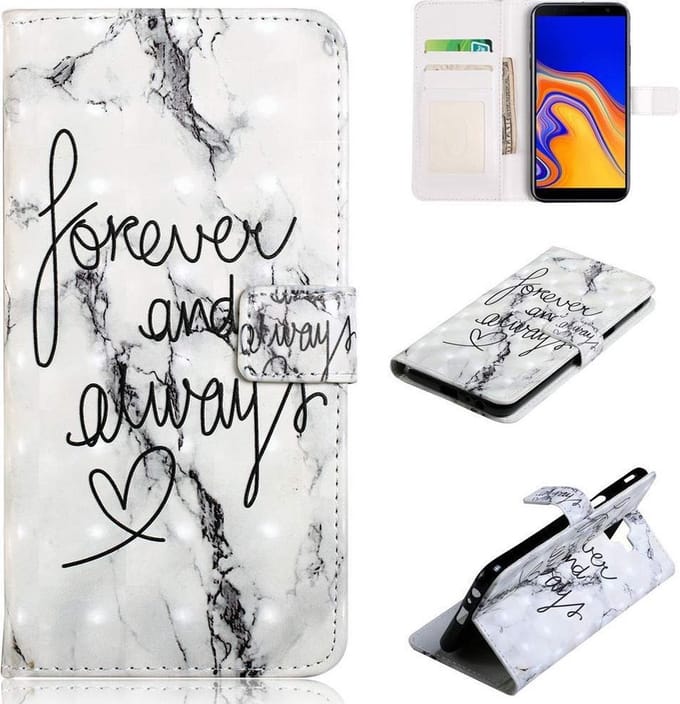 Bookcase Geschikt voor: iPhone XS Max - Forever and Always - Portemonnee hoesje