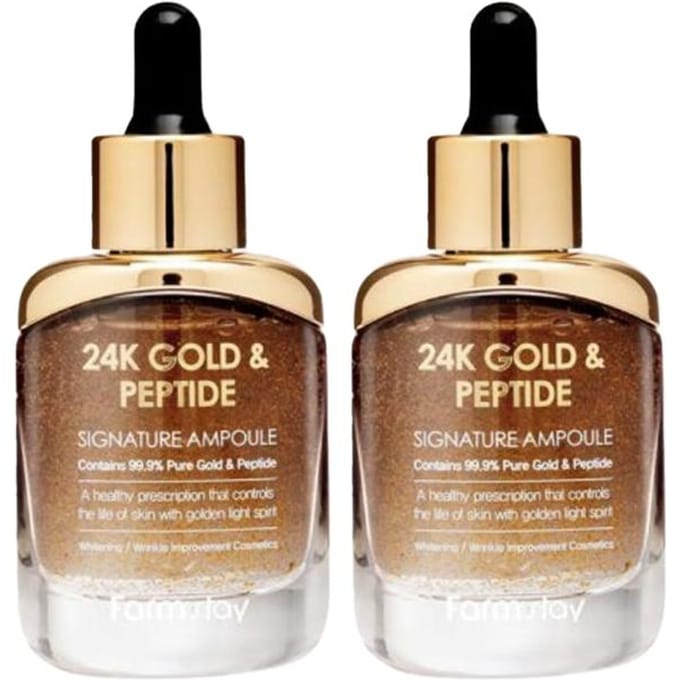 FARM STAY 24K Gold & Peptide Signature Ampul 35ml (3 opties) 2pcs