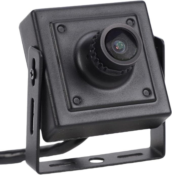 Mini IP Camera - Beveiligingscamera Binnen Buiten - Toezicht Houden - Ingebouwde Microfoon - 10 x 7 x 6 cm