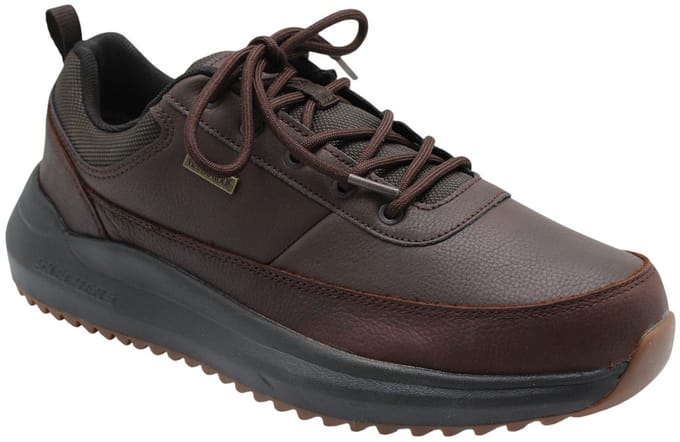Skechers - Schoenen - Bruin - Heren - Maat 42 -