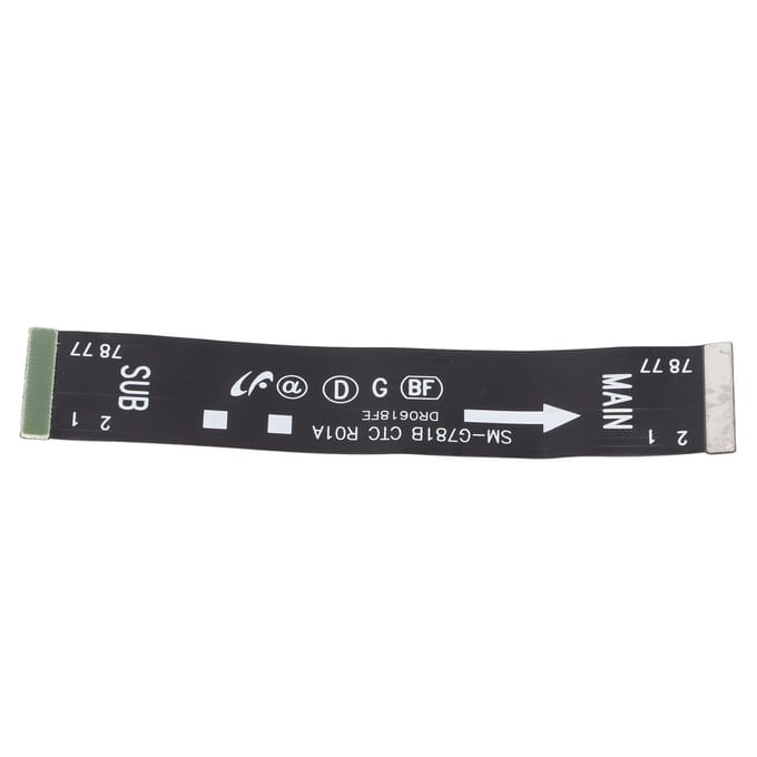 Flex Connector Kabel Telefoonscherm Connector Moederbord Kabel Vervanging voor Samsung Galaxy S20 FE white