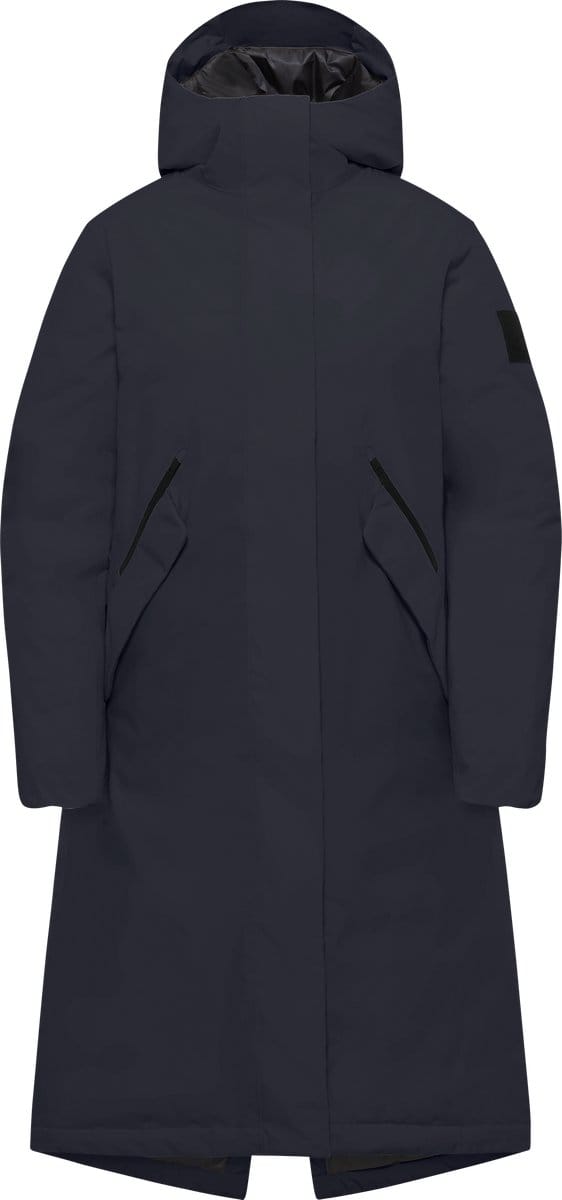 Jack Wolfskin Brandenburger Coat Dark Navy Maat: L | Parka's Outlet | Dames | Blauw