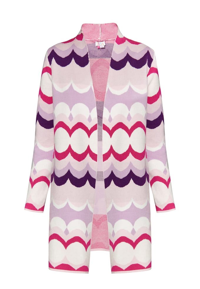 IZIA Vest Dames Roze Veelkleurig