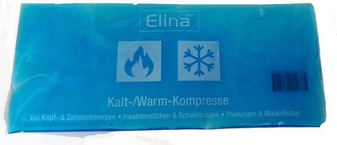Elina cold/hot gel pack 29x12cm - 1 st