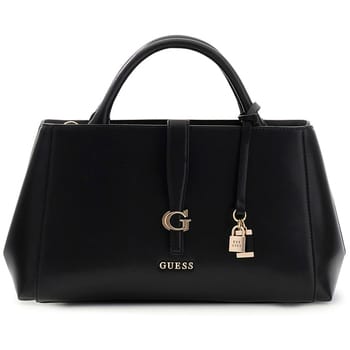 GUESS handtas schoudertas Carrie Girlfriend Satchel Black zwart
