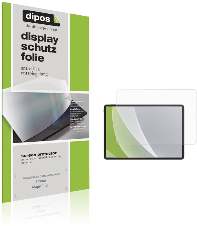 dipos – 2x Matte Beschermfolie geschikt voor Honor MagicPad 3 | Krasbestendige & antireflecterende Screenprotector Ultra-Thin