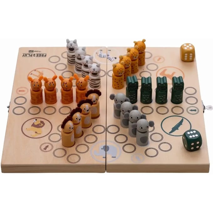 Ludo Bordspel FreeON Free 2 Play Safari