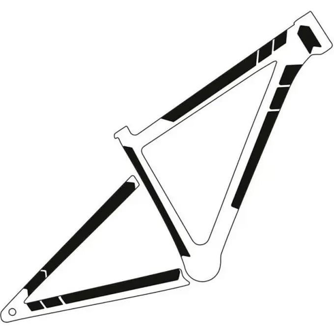 Frame bescherming kit All Mountain Style Full Zebra (x18)