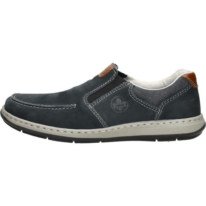 Rieker - Heren Instapschoenen Blauw 41