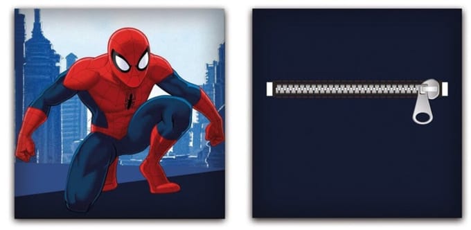 Marvel Kussen Spider-man Junior 40 X 40 Cm Polyester Blauw