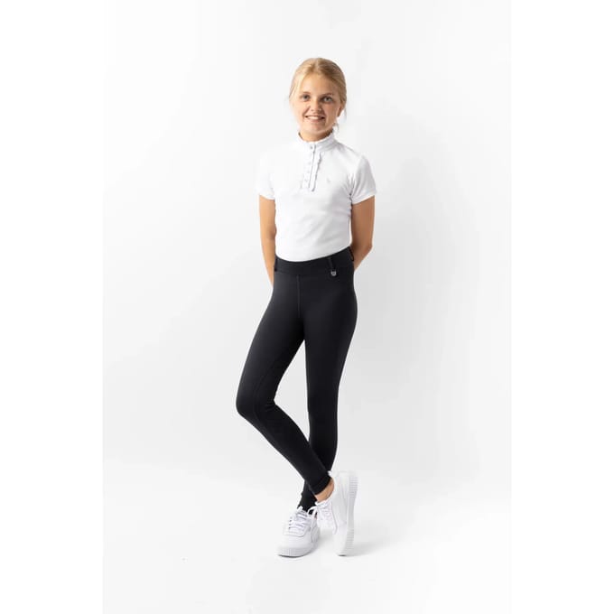 Horze Dea kinder fullseat rijlegging , dark navy, 122-128