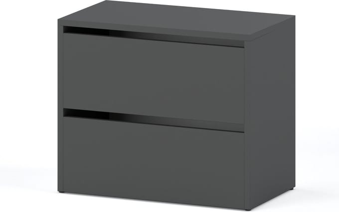 Meubel Square - Schoenenkast STEP - Grijs - Modulaire schoenenkast zonder handgrepen