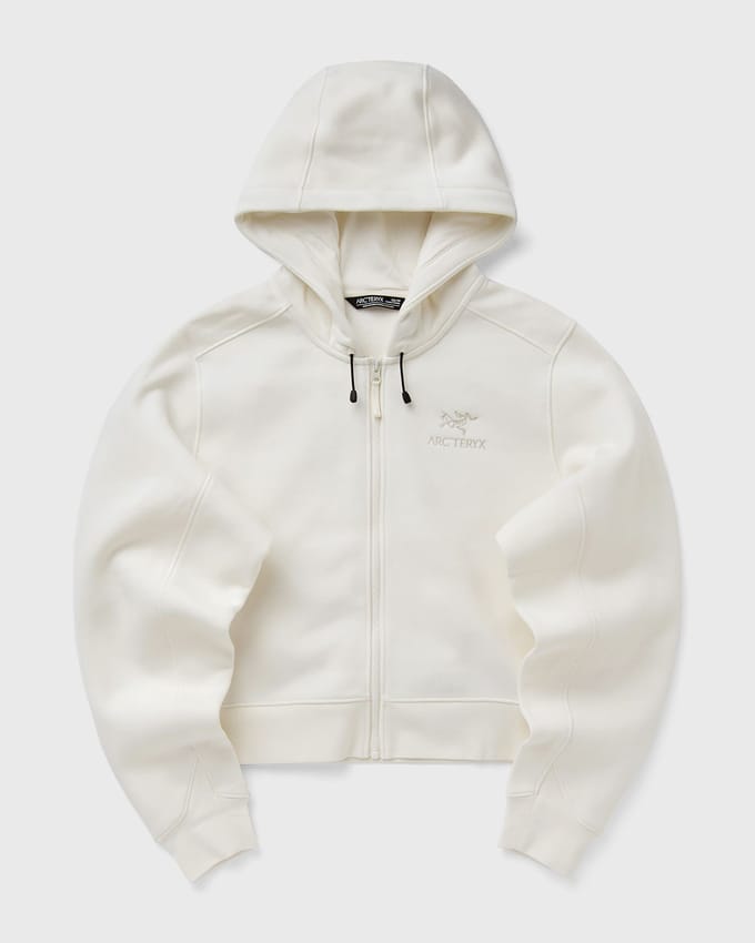 WMNS Emblem Fleece Full Zip Crop Hoody