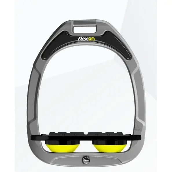 Plat Grip Aluminium/Zwart/Geel Flex-On Green Composite