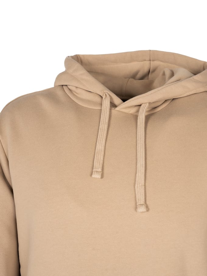 Les Hommes blouse Hoodie Mannen beige
