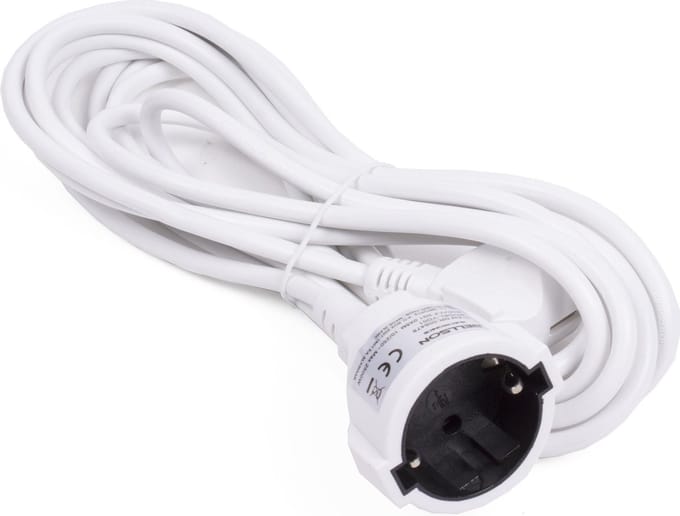 Benson Verlengsnoer - 10 meter - randaarde stekker - 3600 watt