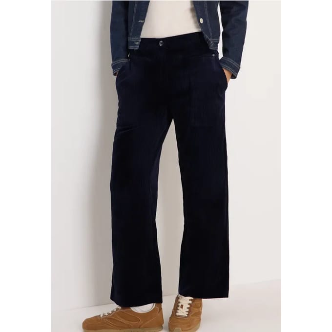 Wide Legs corduroy broek