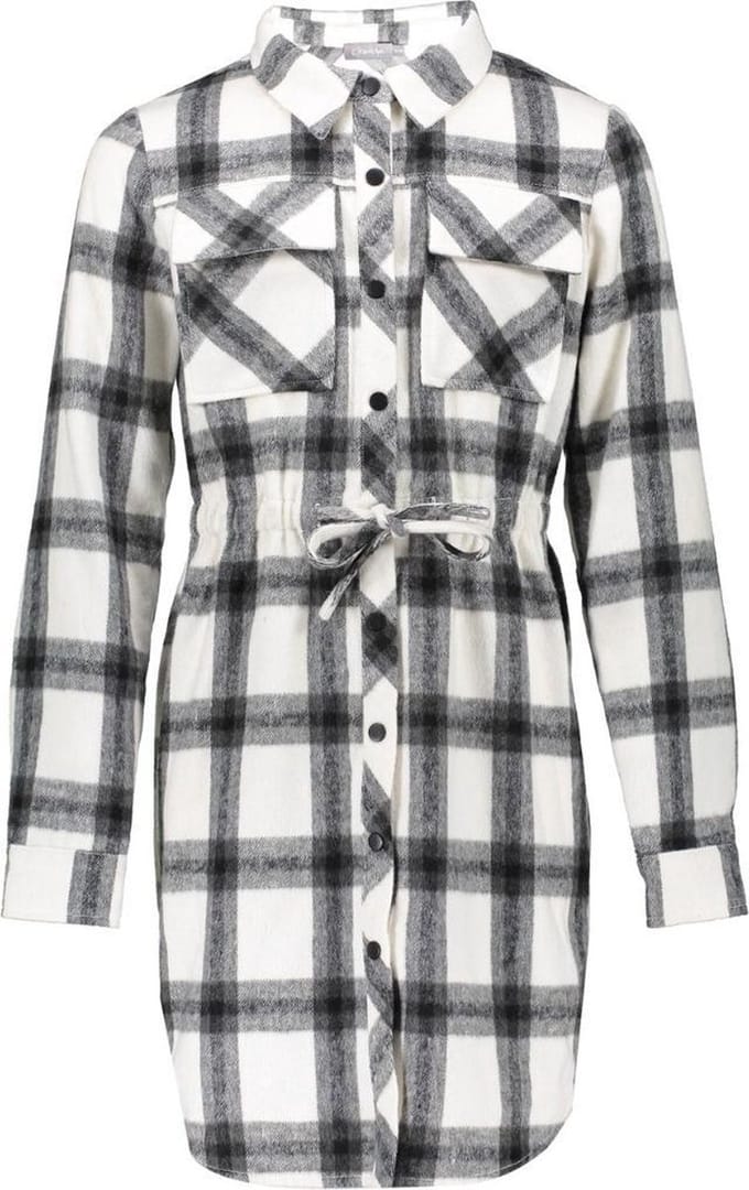 GEISHA Jurk meisje black/white maat 140