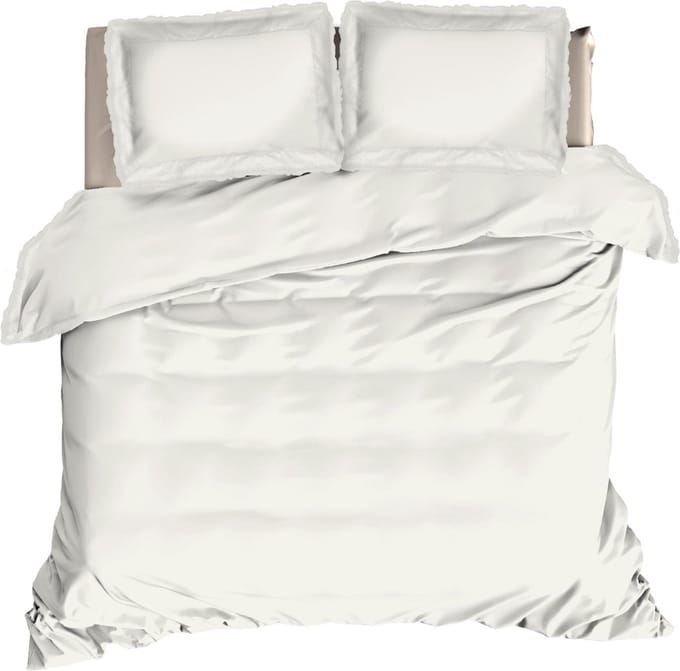 Livello Dekbedovertrek Luna Offwhite Lits-jumeaux 260