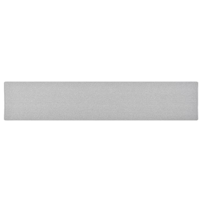 vidaXL - Tapijtloper - 80x400 - cm - lichtgrijs