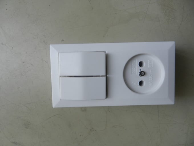 Seriecombinatie opbouw alpine wit