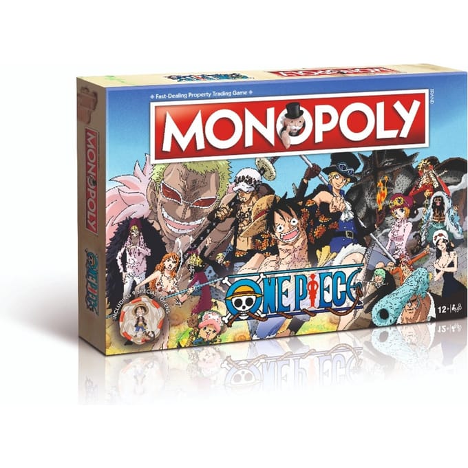 Winning Moves One Piece Monopoly Board Game (ENGLISH)