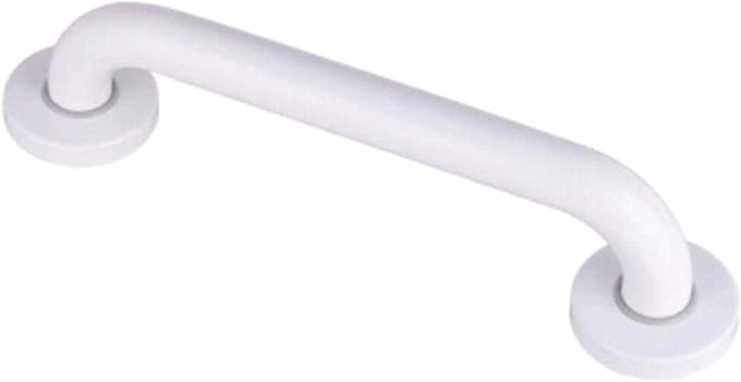 Steunbeugel Badkamer - Veiligheidshandgreep Douche - Extra Ondersteuning - Antislip Oppervlak - 45 cm - Wit