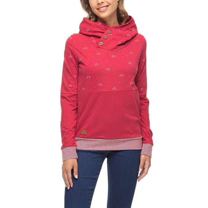 Ragwear sweatshirt lucie Wit-M