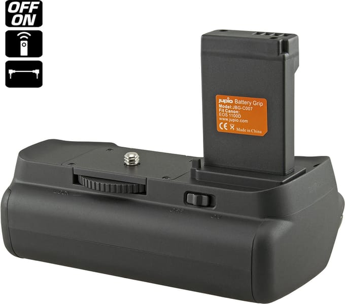 Jupio Batterygrip Canon 1100D/1200D no remote