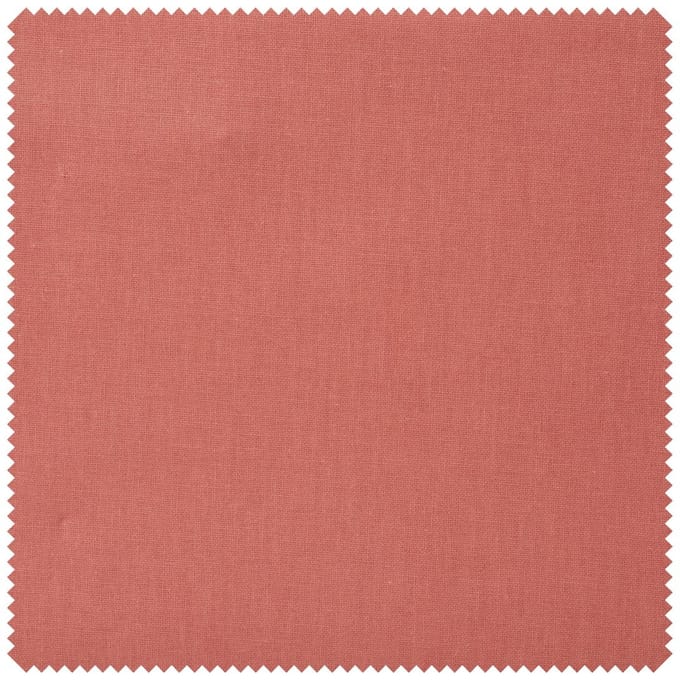 Katoenen stof "Uni" Polyester gecoat - Marsala