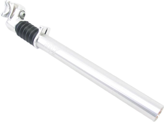 Verende zadelpen ATB ø27,2mm / 300mm - zilver